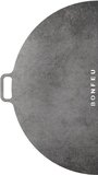 BonFeu BonPlancha 1/2 Ø80 cm - Grillplaat voor Vuurschaal - Grijs Staal