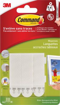 3M Command Strips Vastklik - Medium