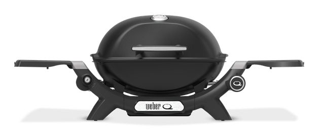 Weber Q 1200N Gas Barbecue - Zwart/Grijs/RVS - 1290 cm² Grilloppervlak - 105 cm breed