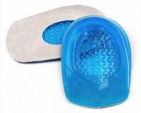 CHPN - Gelhakjes - Gelzooltjes - Onlegzooltjes voor schoenen - 5mm - Dunne Gelhakjes - Schoenmaat 35-39 - Zacht voetbed - Pijn aan hiel