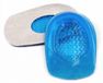 CHPN - Talonnettes en gel - Semelles en gel - Semelles intérieures pour chaussures - 5 mm - Talonnettes fines en gel - Pointure 35-39 - Assise plantaire souple - Douleur au talon