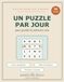 Un puzzle par jour pour la mémoire: 30 jours d'activités douces pour aînés — Gros caractères, sans frustration, solutions incluses (édition québécoise)