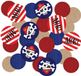 Amscan Confetti Pirates Jongens 14 Gram Papier Blauw/rood/wit