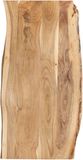 vidaXL Tafelblad 118x(50-60)x2,5 cm massief acaciahout