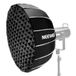 NEEWER 65 cm zeshoekige parabolische lichtbak, snel/opvouwbaar als paraplu met Bowens-standaard, metalen schoonheidskan, diffusers, rooster/tas voor CB200B, CB60, MS60B