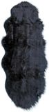 Lavandoux Imitatie Schapenvacht XL - 64 x 178 cm - Zwart