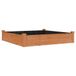 VidaXL Plantenbak Hout Bruin 1200x250 mm