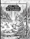 BABY TIGER COLORING BOOK