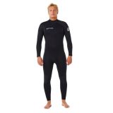 Rip Curl Combinaison Néoprène à Manches Longues Avec Fermeture éclair Dans Le Dos Trad 5/4 mm