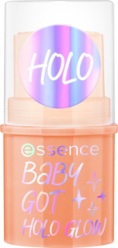 essence Baby Got Holo Glow Highlighter Stick - 10 Holy Apricotly - 5 gr