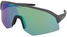Alpina Sonic HR Q-Lite Zonnebril Midnight Grey Matt/Green Mirror