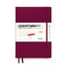 LEUCHTTURM1917 367849 Weekplanner Composition (B5) 2024, met extra boekje voor adressen en jubilea, Port Red, Duits, 12 maanden