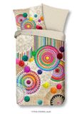 Muller Textiles HIP dekbedovertrek mandalas - 2 persoons 200x200/220 cm - Multi - 100% Katoen satijn