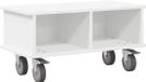 vidaXL TV Stand 68.5 x 35 x 35 cm White Engineered Wood