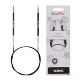 Knitpro Karbonz (100 cm, 5,00 mm) Rondbreinaalden - 1 Stuk