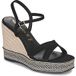 Tamaris Sandalen met sleehak 28363-001