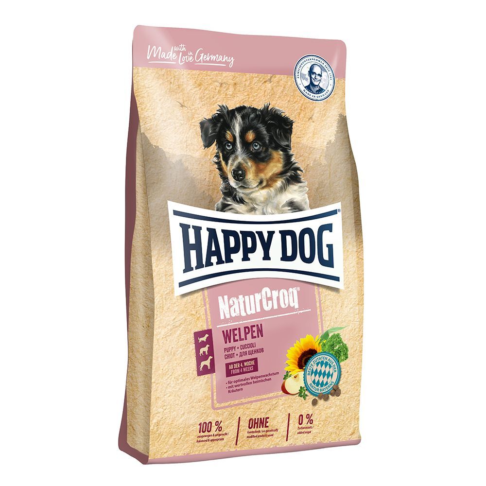 Happy Dog NaturCroq voor Puppy s Hondenvoer - 15 kg