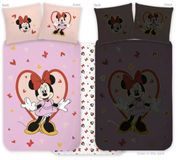 Disney Minnie Mouse Minnie Mouse Peuterdekbedovertrek Glow in the Dark - 100 x 135 cm - Katoen