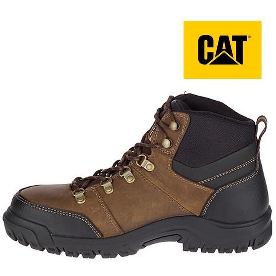 Caterpillar Herren Framework bruine werkschoenen bruin 41 heren