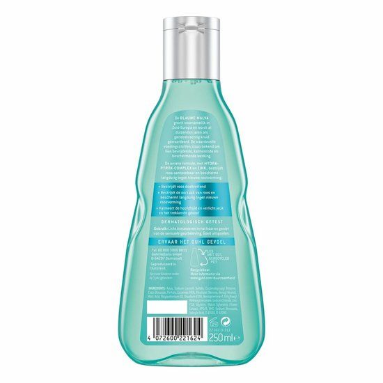 Guhl Shampoo Anti-roos Blauwe Malva - 4 x 250ml