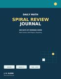 Daily Math Spiral Review Journal, Grades 3-5