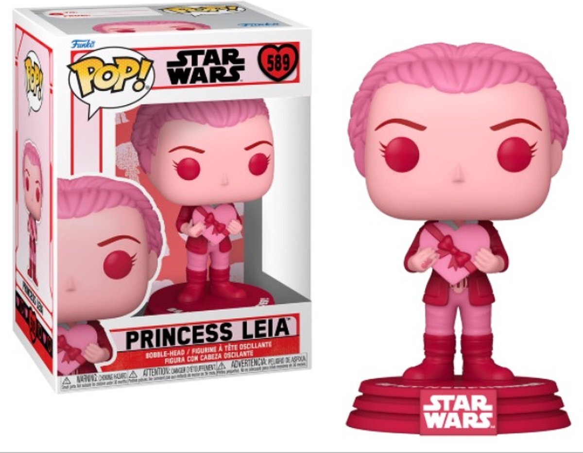 Funko Pop! Star Wars: Valentines - Leia - CONFIDENTIAL