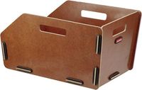 KlickFix Fietskist 1 Fietskoffer- & Mand Fix bruin