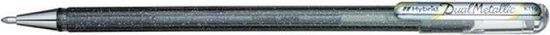 Pentel Duo Gel K110 Zilver Gelpen