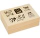 Stempel Artemi Model Set Tamp Wood 114 x 84 x 40 mm, natuur
