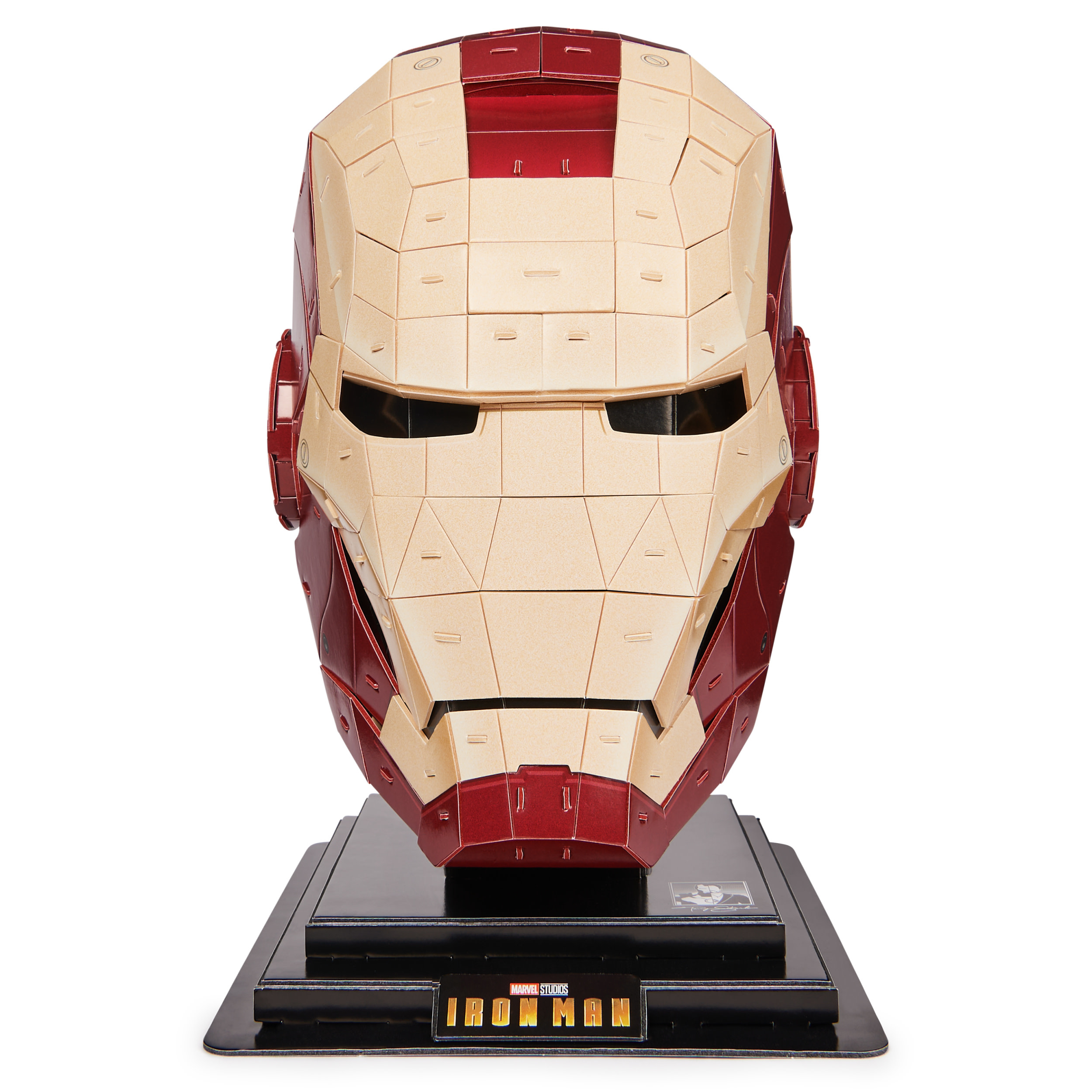 Spin Master 4D Build Marvel - Iron Man - 3D Puzzel - 96 stuks - kartonnen bouwpakket