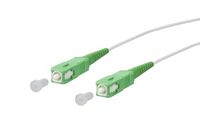Metz Connect 151P7EAEA05E Glasvezel Optische vezel Aansluitkabel 0.5 m Wit 9/125 µ Singlemode OS2