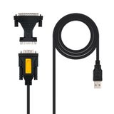 NANOCABLE 10.03.0002 - Printerkabel - 1.8 m - Zwart