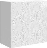 vidaXL Wandkast 59 x 31 x 60 cm Bewerkt hout Hoogglans Wit
