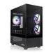 Thermaltake View 170 TG ARGB Micro - PC Case - Behuizing - Gehard Glas - 3x120mm Ventilator - Zwart