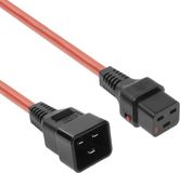ACT Netsnoer C19 IEC Lock - C20 rood 2 m