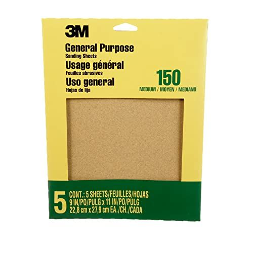 3M Aluminiumoxide Schuurpapier - Fijn - 9\" x 11\" - 5/pk