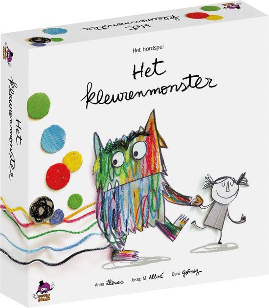 Purple Brain Het Kleurenmonster - Bordspel - Coöperatief spel - Nederlands