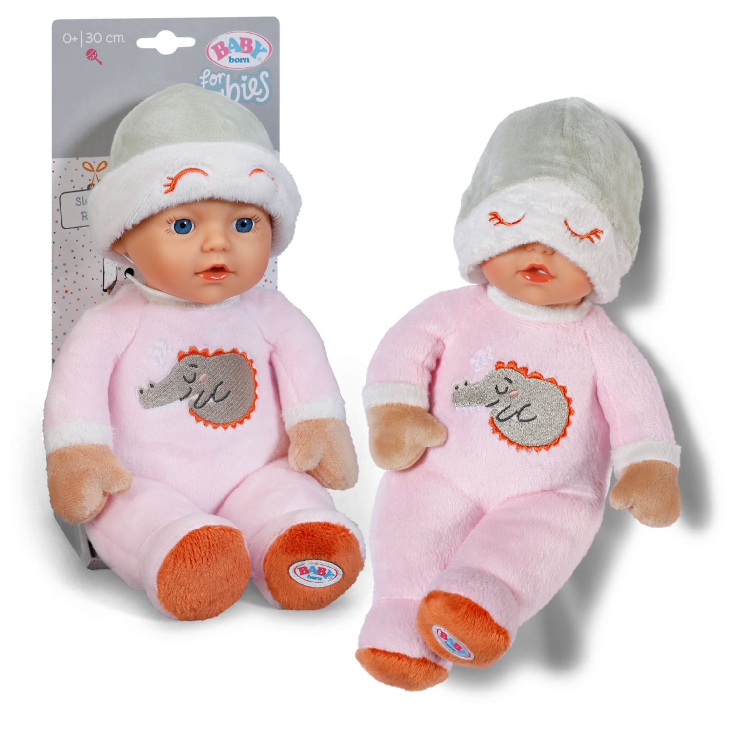 Zapf BABY born for Babys Sleepy Rose