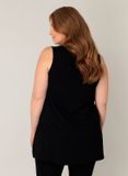 BASE LEVEL CURVY Abbigail Top - Black