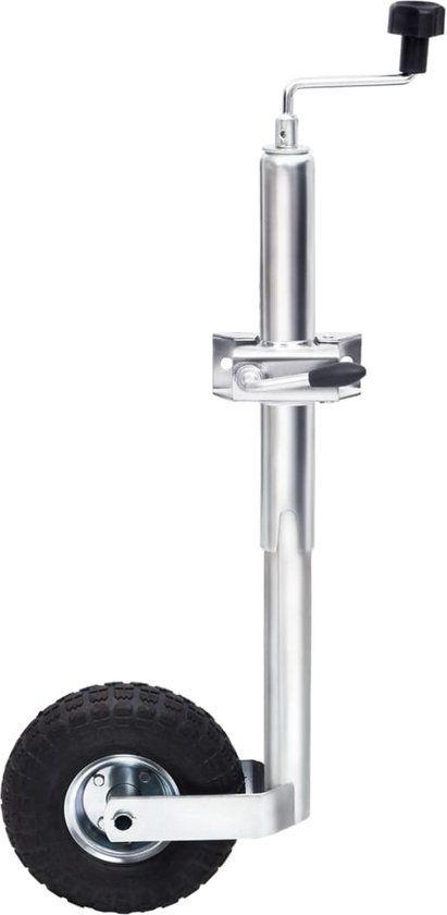 vidaXL Neuswiel met splitklem 48 mm gegalvaniseerd staal