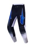 Alpinestars Supertech Hiten AFD Motocrossbroek - Zwart/blauw/paars - Maat 30