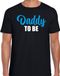 Bellatio Decorations Daddy to be - T-shirt - Zwart - Heren