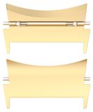 Wigento Samsung Adapter voor Galaxy Watch5 / Watch 5 Pro / Watch 4 / Watch 4 Classic, goud