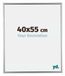 Your Decoration Cadre photo 40x55 cm Plastique Argent Bordeaux