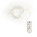 VBS Mini-LED-lichtsnoer, met timer, met knoopcelbatterijen 10 en 20 LED's Kerstmis 10 LED's
