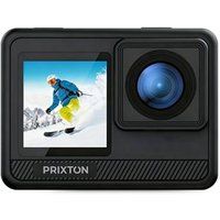 PRIXTON 5K DV830 sportcamera met dubbel IPS-scherm, 50 MP, EIS-stabilisatie, wifi, waterdicht tot 30 m, 5x zoom, inclusief accessoires