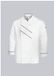BP Koksjas 1538-400 Mannen Weiß/Schwarz Polyester