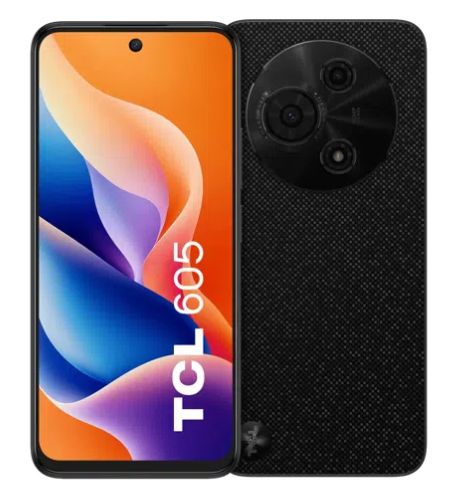 TCL 605 17 cm (6.7") Dual SIM Android 15 4G USB Type-C 8 GB 256 GB 5200 mAh Zwart