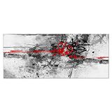 Homemania Kleurenfoto - Abstract - voor woonkamer, slaapkamer - meerkleurig van polyester, hout, 70 x 3 x 100 cm - HM20KNV70x100-37