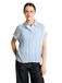 TOM TAILOR Chemisier bleu clair / blanc